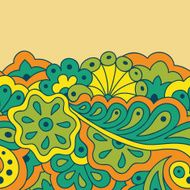 Decorative seamless border N7