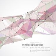 Abstract Geometric Background Design N64
