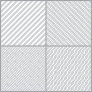 Monochrome seamless pattern N37