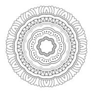 Vector Beautiful Deco Mandala N22