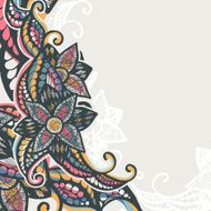 floral pattern background N9