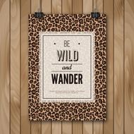 Inspirational Quote Vector Illustration Poster N3