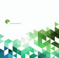 Abstract technology background with color triangle N12