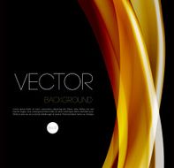 Abstract wave template background brochure design N19
