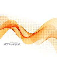 Abstract curved lines background Template brochure design N106