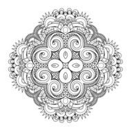 Vector Beautiful Deco Mandala N23