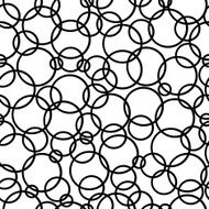 seamless pattern monochrome ornament N3