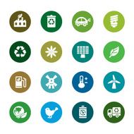 Environmental Protection Color Icons