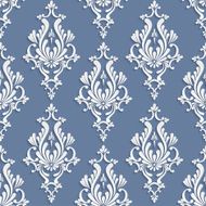 Vector Floral Damask Seamless Pattern N5