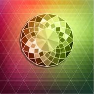 Abstract diamond background - eps10