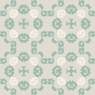 Abstract seamless floral pattern N59