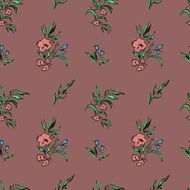 retro seamless pattern N15