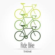 Ride Bike Print Theme