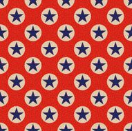 seamless stars retro pattern N2