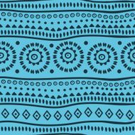 Seamless vector tribal texture N11
