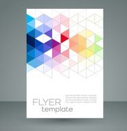 Vector abstract geometric background with triangle N38