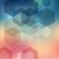 Vector illustration Abstract geometric background N4