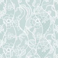 Lace seamless pattern with flowers N194