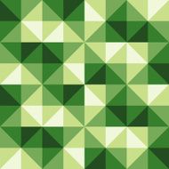 Triangle retro green seamless background
