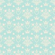Seamless Pattern Vintage Wallpaper N252