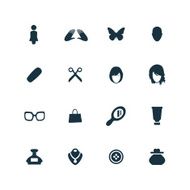 beauty glamour icons set N6