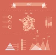 France Infographic Report Template