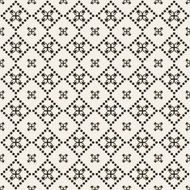 Seamless pattern Retro N10