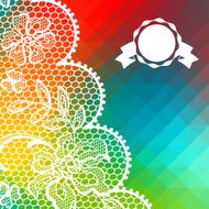 Card abstract geometric background N2