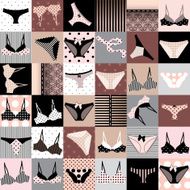 Underwear background