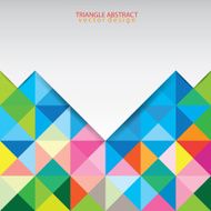 Triangle abstract design N6