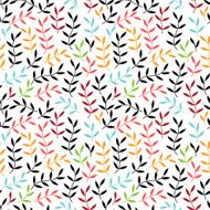 Summer seamless leaf pattern N11