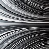 Abstract black and white warped stripes background N4