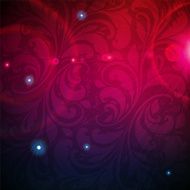 Floral Retro Background for Vintage Design N1134