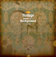 Vintage Mosaic Grunge Background