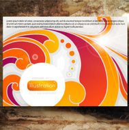 Abstract background design template N47
