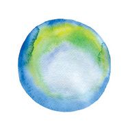 watercolor circle N2