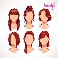 brunette different hairstyles - 2