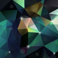 Abstract Triangle Geometrical Multicolored Background Vector N5