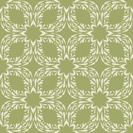 Seamless circle vintage flower pattern N46