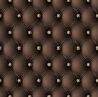 Brown upholstery seamless pattern