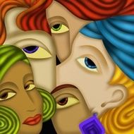 five faces
