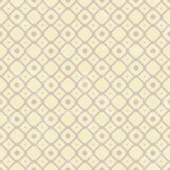 Pattern in retro style on yellow background