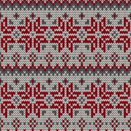 color knitted Christmas seamless pattern N7