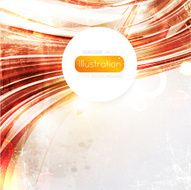 Abstract Background Orange Streaks