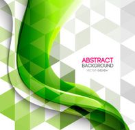 Abstract curved lines background Template brochure design N122