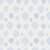 Seamless pattern with balloons N5