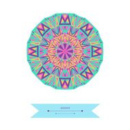 Geometric round pattern N2