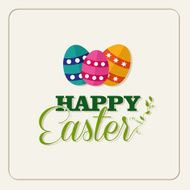 happy easter greeting card N51