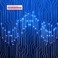 Circuit Board Vector illustration Eps 10 N13