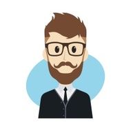 Man Cartoon Character N14